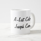 Beroemdheid op A-lijst Joseph Carrillo Grote Koffiekop (Voorkant rechts)