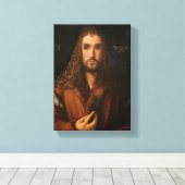 Beroemdheid Zelfportret als Albrecht Dürer Canvas Afdruk (Insitu (Houten vloer))