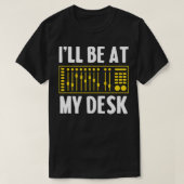 Beroep als geluidstechnicus t-shirt (Design voorkant)