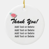 Beroep - dierenarts - SRF Keramisch Ornament (Achterkant)