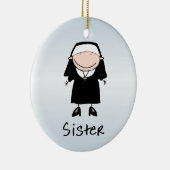 Beroep in niet-godsdienstige bezetting Gepersonali Keramisch Ornament (Rechts)