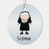 Beroep in niet-godsdienstige bezetting Gepersonali Keramisch Ornament (Links)