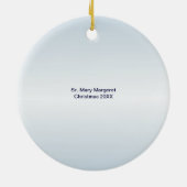 Beroep in niet-godsdienstige bezetting Gepersonali Keramisch Ornament (Achterkant)