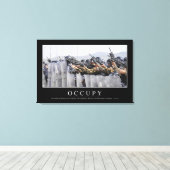 Beroep: Inspirerend prijsopgave Canvas Afdruk (Insitu (Houten vloer))