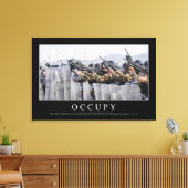 Beroep: Inspirerend prijsopgave Canvas Afdruk (Insitu (Woonkamer))