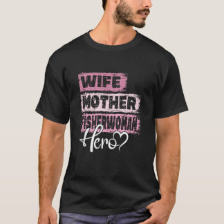 Beroep moeder held moeder visser vrouw 2 t-shirt