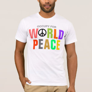 BEROEP OP DE WERELD VREDE T-SHIRT