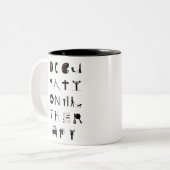Beroep Tweekleurige Koffiemok (Voorkant links)