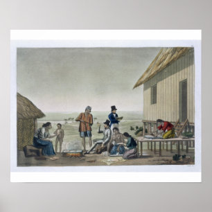 Beroep van het Agagna-volk, Marianen, Poster