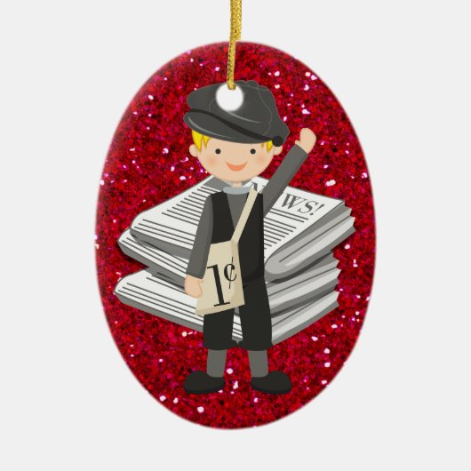 Beroepen - Kranten - SRF Keramisch Ornament (Voorkant)