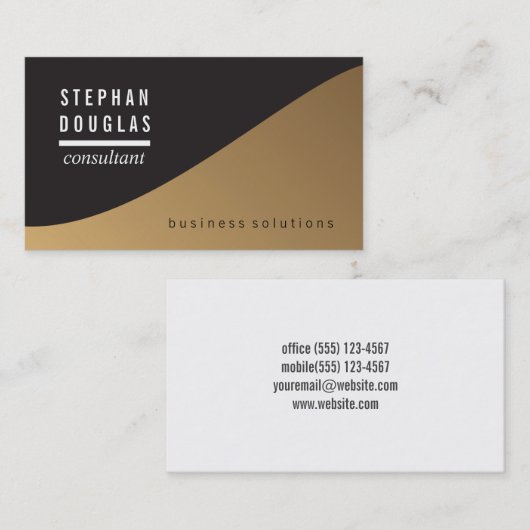 beroeps | gladmaken | uitvoerend visitekaartje (Voorkant / Achterkant)