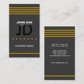 Beroeps-/procureur Visitekaartje (Voorkant / Achterkant)