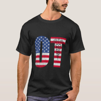 Beroeps Therapeuten Hoodie USA Vlag Of Gift T-shirt