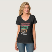 Beroeps vader held vader Rechter T-shirt (Voorkant volledig)