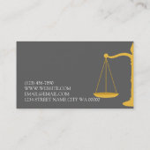 BeroepsATTORNEE, WETGEVINGSBEDRIJF Visitekaartje (Achterkant)