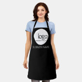 BEROEPSBEDRIJFSBRAND UNIFORME LOGO EN NAAM SCHORT (Gedragen)