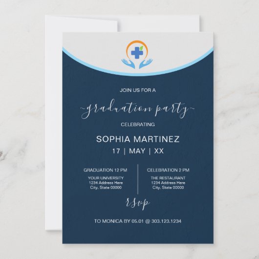 beroepsbeoefenaar in de gezondheidszorg kaart (Voorkant)