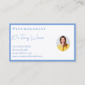 Beroepsbeoefenaar in de gezondheidszorg - Visiteka Visitekaartje (Achterkant)