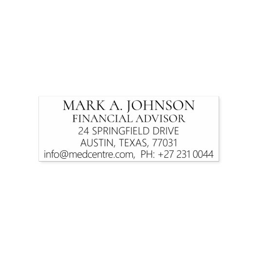 BEROEPSGEDETAILLEN  ZELFINKTENDE STEMPEL (Design)