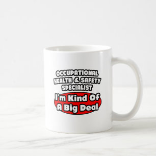 Beroepsgezondheidsspecialist .. belangrijk onderde koffiemok