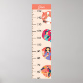 Beroepsgroeigrafiek in centimeter poster (Voorkant)