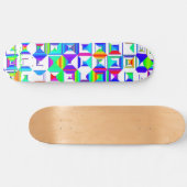 BEROEPSKATEBOARDEN - RAINBOUWQUAREN - RAD SKATEBOARD (Horizontaal)