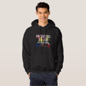 Beroepsloopbaan werker beroepsdierenarts hoodie (Voorkant volledig)