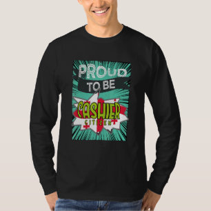 Beroepsloopbaan werknemer in loondienst t-shirt