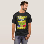 Beroepsloopbaan werknemer in loondienst t-shirt (Voorkant volledig)
