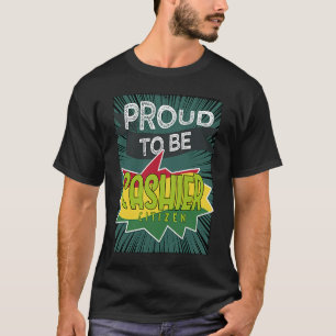 Beroepsloopbaan werknemer in loondienst t-shirt