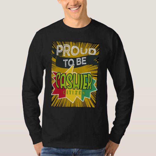 Beroepsloopbaan werknemer in loondienst t-shirt (Voorkant)