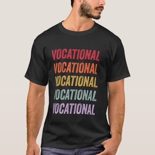 Beroepsmatig T-shirt (Voorkant)