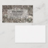 beroepsmatige blokkade voor huren visitekaartje (Voorkant / Achterkant)