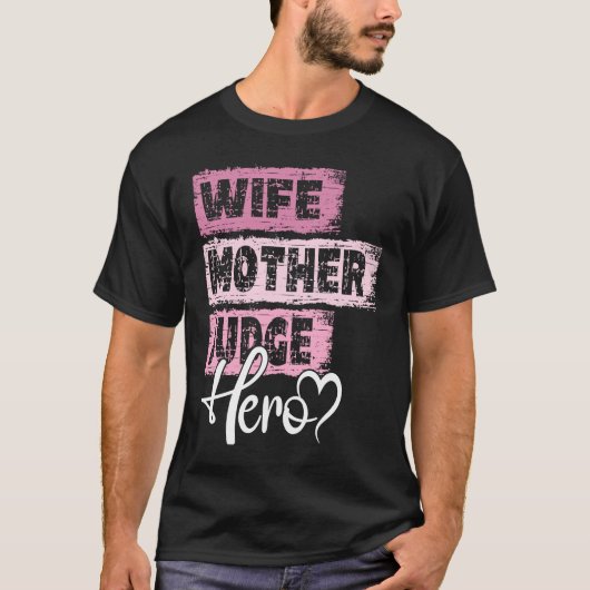 Beroepsmoeder heldhaftige moeder Rechter 1 T-shirt (Voorkant)