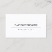 Beroepsofficier Visitekaartje (Voorkant)