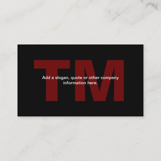 Beroepsofficier Visitekaartje (Achterkant)