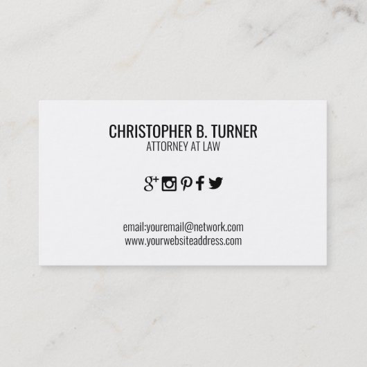 Beroepsofficier Visitekaartje (Achterkant)