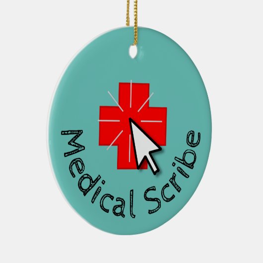 Beroepsprocedure medische recept keramisch ornament (Rechts)