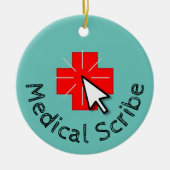 Beroepsprocedure medische recept keramisch ornament (Voorkant)