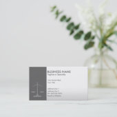 beroepsrecht visitekaartje (Staand voorkant)