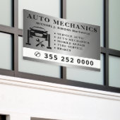 Beroepsservicebord voor autoreparatie spandoek (Buitenkant Gebouw)