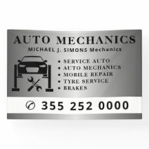 Beroepsservicebord voor autoreparatie