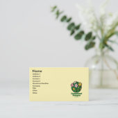 Beroepstherapeutische bloei 2 visitekaartje (Staand voorkant)