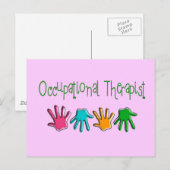 Beroepstherapeutische cadeaus briefkaart (Voorkant / Achterkant)