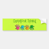 Beroepstherapeutische cadeaus bumpersticker (Voorkant)