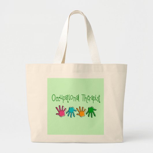 Beroepstherapeutische cadeaus grote tote bag (Voorkant)