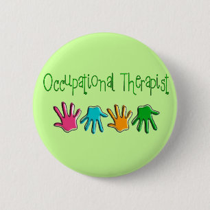 Beroepstherapeutische cadeaus ronde button 5,7 cm