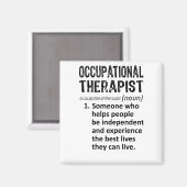 Beroepstherapeutische definitie magneet (Voorkant / Achterkant)