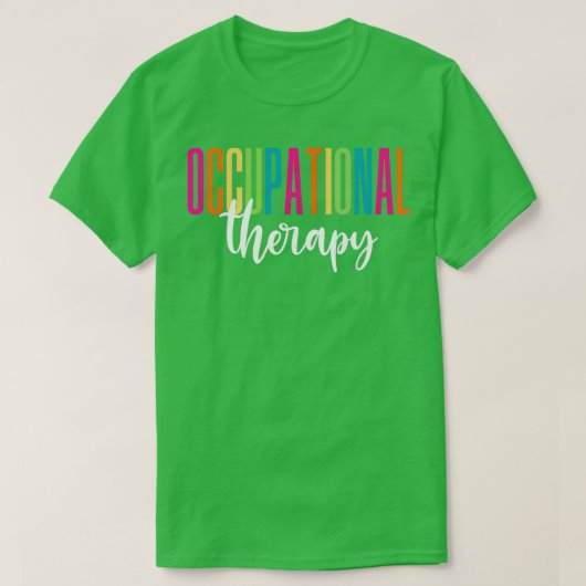 Beroepstherapie 3 t-shirt (Design voorkant)