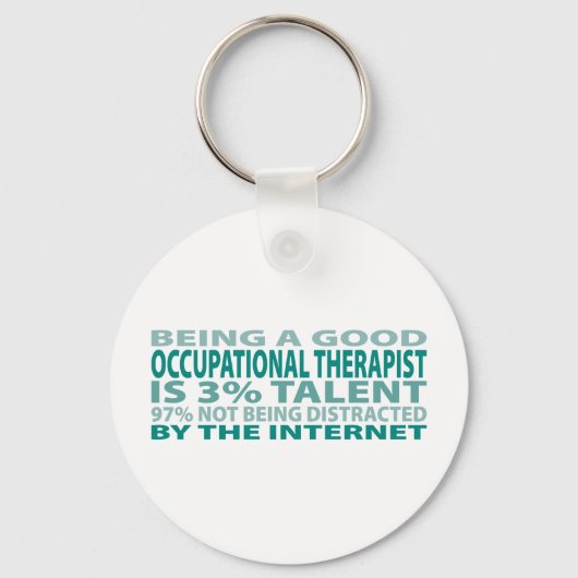 Beroepstherapie 3% Talent Sleutelhanger (Voorkant)